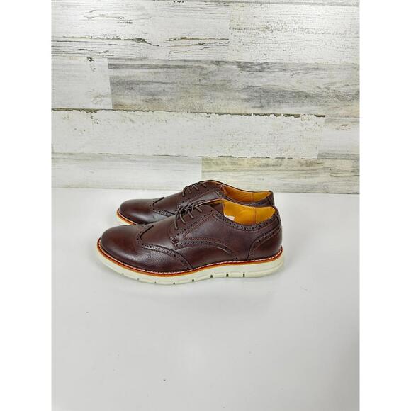 Nautica Men's Wingtip Oxford Lace-Up Sneakers for Dress and Walking, Size 9.5 - Picture 5 of 8